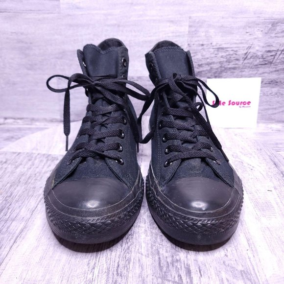 Converse All Star Canvas High Top Sneaker Black - Picture 5 of 8